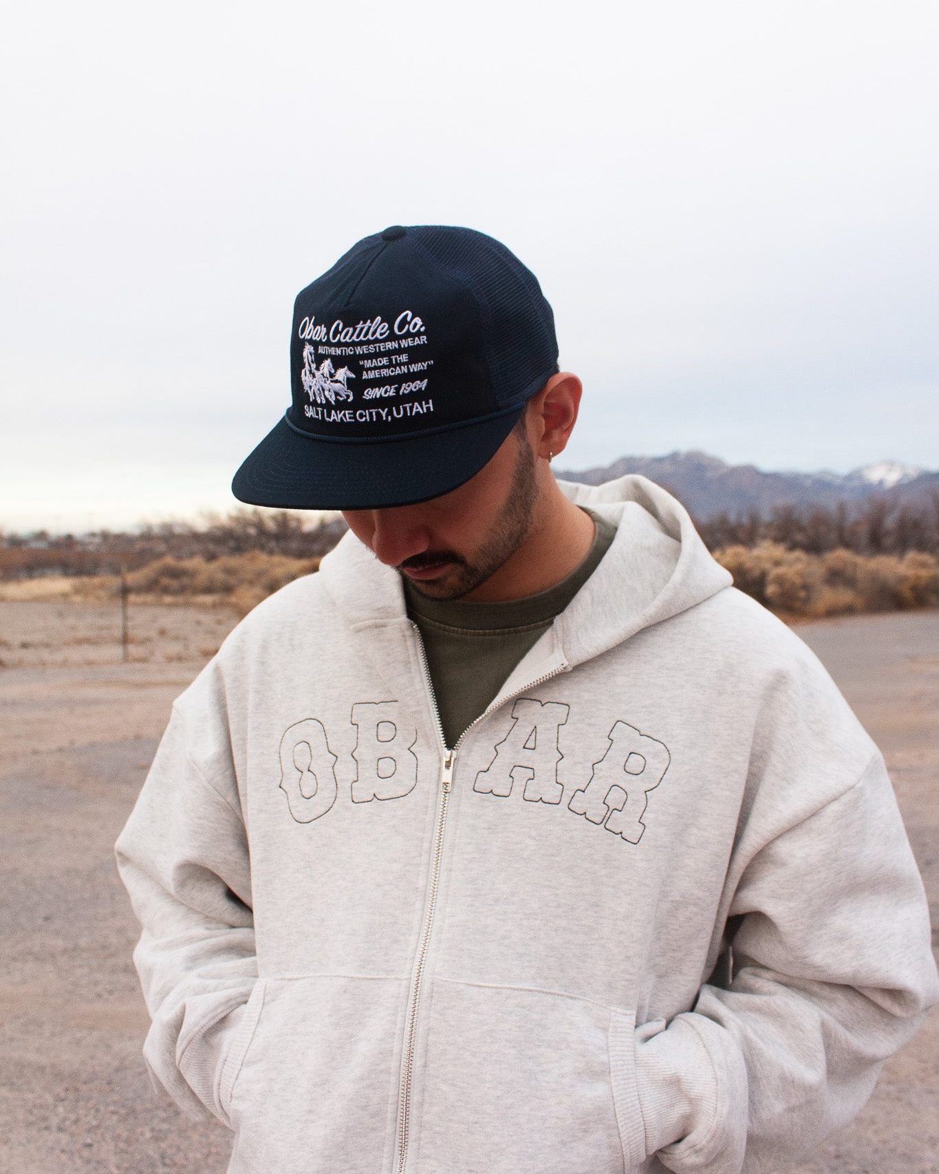 Heavyweight Crop Zip Hoodie